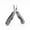 gray, variant on 11-in-1 Multi-Prong Pliers, Portable Mini Multi-Pliers, Pocket Knife, Father's Day/Christmas Gift for Men, (EDC) Pocket Multi-Tool, Suitable for Outdoor Activities, Gardening, Camping, Hiking