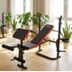 thumbnail image 1 of Banco De Ejercicio Universal Fitness Multiposicion Banco De Pesas GYM En Casa Plegable Y Ajustable Banco De Entrenamiento Pecho Brazo Abdomen Fitness (Negro), 1 of 9