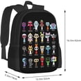 thumbnail image 3 of Incredibox Sprunki Backpack Lightweight Large Capacity Laptop Backpacks Game Backpack For Unisex, 3 of 8