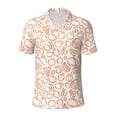 thumbnail image 2 of Daiia Simple Fruit Pattern Men’s Polo Shirts,Solid Deck Shirt,Classic Fit, Breathable Cotton Polo for Casual and Sport Wear-XX-Large, 2 of 9