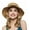 Khaki, variant on 1-Pack Women's UPF50+ Foldable Straw Sun Hat – Stylish UV Protection Cap for Beach & Travel TIKA