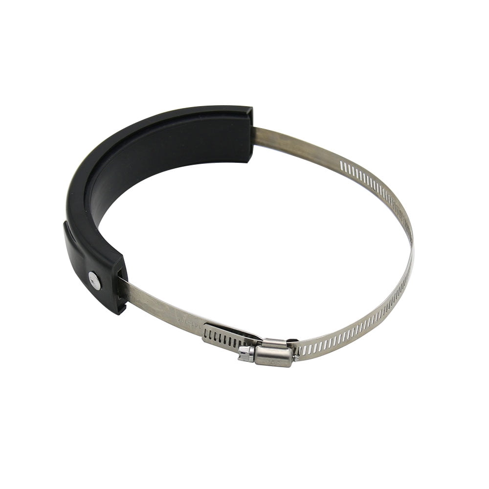 Protecteur d'échappement de moto 100mm-160mm ovale peut couvrir le couvercle de protection d'échappement rond - Le noir Protecteur d'échappement de moto 100mm-160mm ovale peut couvrir le couvercle de protection d'échappement rond - Le noir