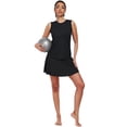 thumbnail image 6 of NELEUS Womens Workout Tank Tops UPF50+ Loose Fit High Neck for Athletic Yoga Casual Tops,Black,US Size 2XL, 6 of 6