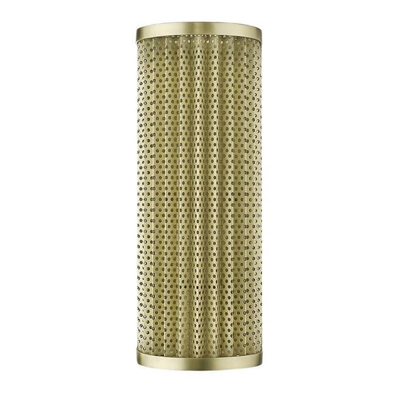 Trend Lighting TW40014GD Basetti 1-Light Gold Sconce