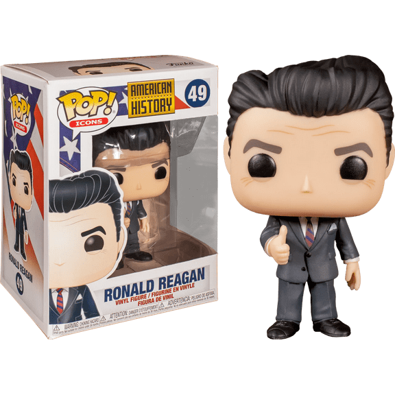 Funko POP! Icons Vinyl Figure - PRESIDENT RONALD REAGAN
