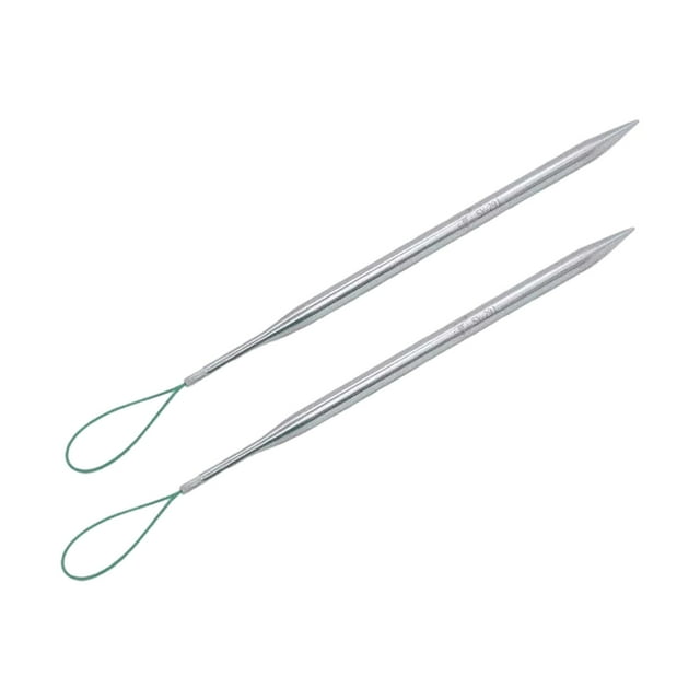 segolike 2Pcs Drawstring Threaders Drawstring Sew Replacement Needle DIY Rope Threaders for Sweatpants Shorts Hoodies Trousers Jackets 5mm