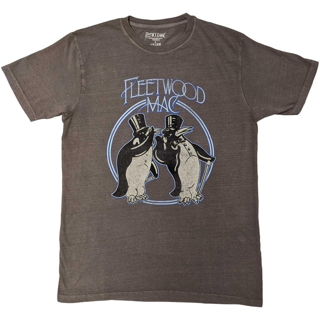 Fleetwood Mac - Camiseta Pingüino para Adultos Unisex (Gris)