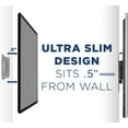 thumbnail image 4 of Mount-It! Ultra Low Profile Fixed TV Wall Mount for 13 to 32" Inch Screens, Slim Fits VESA 75 and 100 mm, Flush Bracket 0.55" Design with 60 lb Capacity, Built-in Bubble Level, 4 of 5