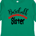 thumbnail image 4 of Inktastic Baseball Sister Boys or Girls Long Sleeve Toddler T-Shirt, 4 of 5