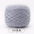 thumbnail image 1 of Nvzi Hilo - Paquetes de hilo para ganchillo, hilo de ganchillo suave y esponjoso de primera calidad, 2 rollos de hilo gris claro, perfecto para tejer gorros, bufandas y mantas., 1 of 4