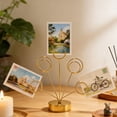 thumbnail image 3 of DOLITY 5 Branch Family Tree Picture Frame Holder Elegant for Paper Note Memo Labels Gold, 3 of 5
