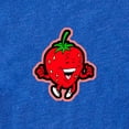 thumbnail image 2 of CafePress - Dancing Strawberry.... - Cute Infant Baby Football Bodysuit, 2 of 3