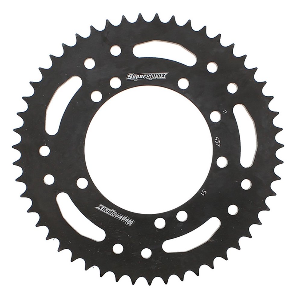 Supersprox Steel Sprocket Black 51T RFE45751BLK Compatible With