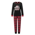 thumbnail image 2 of DuAnyozu Matching Family Christmas Pajamas Set Women Men Holiday Sleepwear Soft Nightwear Xmas Pjs Clothes Kid, 2 of 9