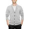 thumbnail image 1 of Matchstick Cardigan à Col Montant Manches Longues pour Hommes, 1 of 1