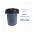 thumbnail image 6 of Boardwalk H8046WKK 40 in. x 46 in. 45 Gallon 1.7 mil Linear Low Density Industrial Flat Pack Can Liners - Black (100/Carton), 6 of 7