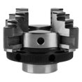 thumbnail image 1 of Tour Auto-Centreur 4 Mâchoires Métal 50Mm Mini 4 Mâchoires Résistantes Filetage M14 Manuel, 1 of 8