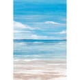 thumbnail image 3 of Watts, Eva 13x18 Black Modern Framed Museum Art Print Titled - Sea Landscape II, 3 of 5