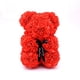 thumbnail image 3 of Oso rosa le da a su novia un regalo de flores simuladas de espuma de PE, muñeco de oso abrazable, 3 of 5