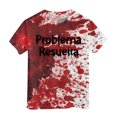 thumbnail image 5 of 2DXuixsh Vêtements pour Filles Enfants T-Shirt Rétro Imprimé Manches Courtes Col Rond Décontracté Ample Basique Hauts Vêtements Bébé Fille Vin Taille 150, 5 of 5