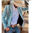thumbnail image 1 of Traje casual ajustado para hombre Traje de vaquero Traje formal Traje casual ajustado, 1 of 6