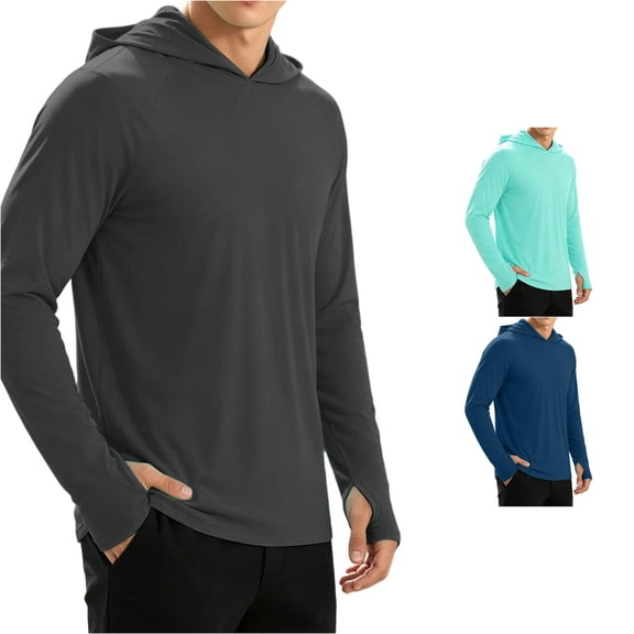 Ulitacool Mens T Shirts Summer Hooded T Shirts Style Pullover Top Short Sleeve Streetwear Fashion Tee Soft Clothes Gy2