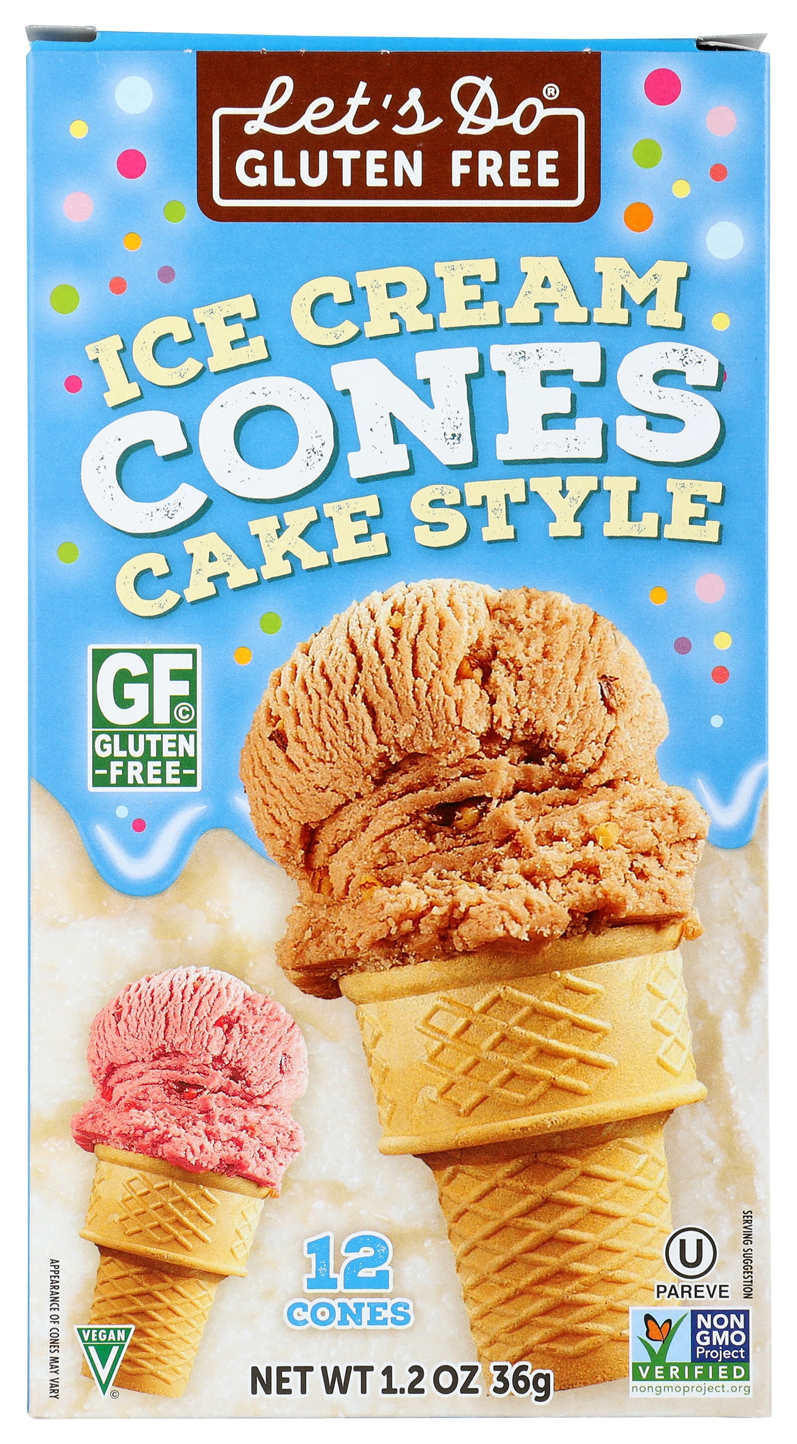 (12 Pack)Let'S Do Ice Cream Cones Simple, 1.2 oz.