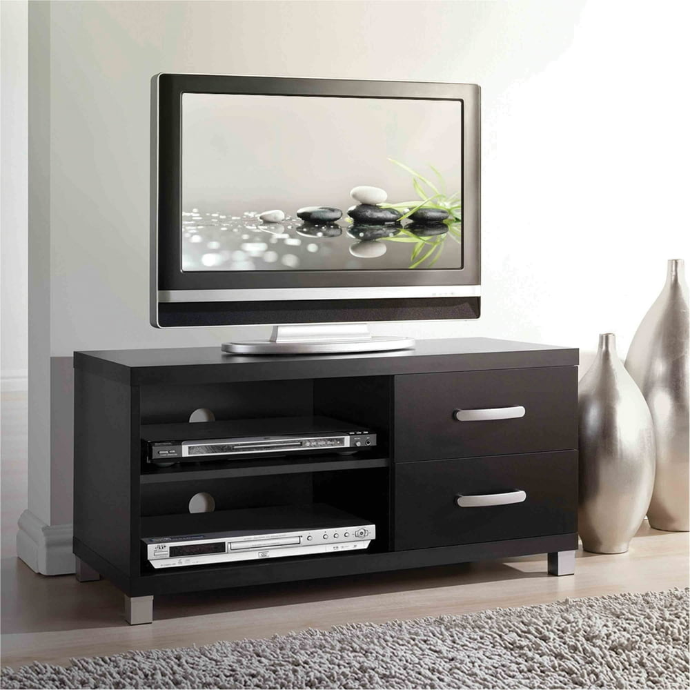 Techni Mobili 36" Modern TV Stand with Storage for TVs up to 44", Black