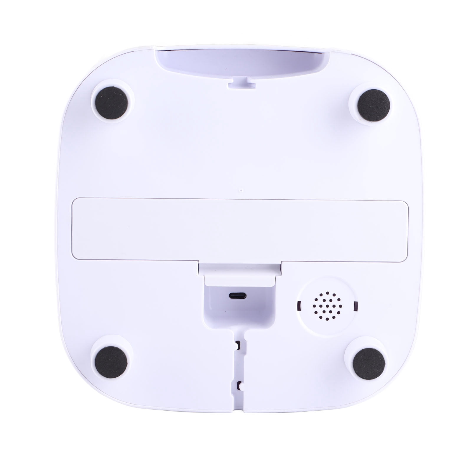 LAZIOEGR 5L Automatic Pet Feeder Smart Cat Dog Food Dispenser Stainless Steel Single Bowl Button Type Portion Control Voice Record (9.84 x 7.87 inches / 25 x 20 cm)