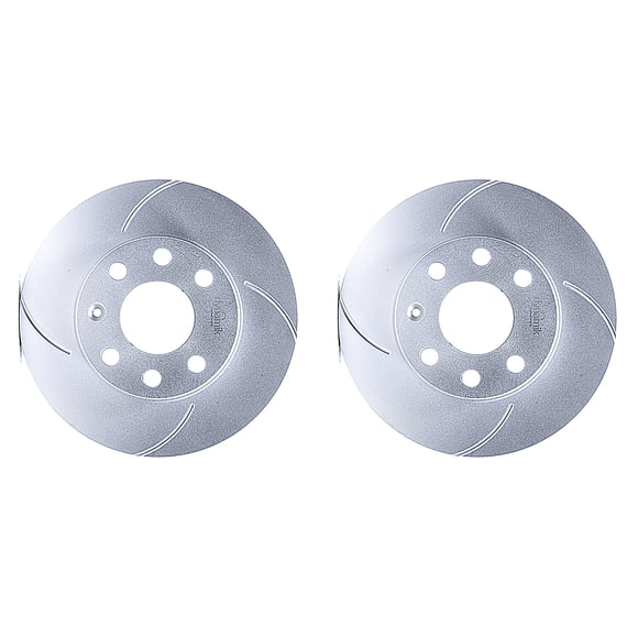 Set 2 Discos Ranurados Chevy 1994 A 2005 Chevrolet L4 1.6L Del DYNAMIK .