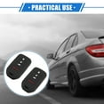thumbnail image 2 of 2 Pcs 4 Button Smart Remote Key Shell Compatible for Honda Accord 2019-2021 Protector Silicone Black, 2 of 7