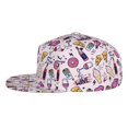 thumbnail image 3 of Bingfone Baseball Cap,Snapback Trucker Hat for Men & Women with Adjustable-Wine, 3 of 9