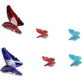thumbnail image 3 of HUGFEGWE Shoe Decoration, Removable 6pcs Cute Plastic Shoe Clips Easy Installation All Matching for Camping for Daily CJB91-36866, 3 of 9