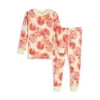 Burt's Bees Baby Organic Baby Girl & Toddler Girl Snug Fit Organic Cotton Long Sleeve Pajamas, Two Piece Set (12M-5T)