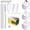D, variant on EBCUE Multifunctional Nail Extension Gel Kit 3 Color Builder Base Sculpting Gel with Nail File Phototherapy Brush 20Pcs Nail Shaping Paper Forms for DIY Home & Professional Salon Nail Sculpting Art