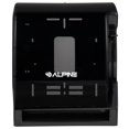 thumbnail image 3 of Alpine Industries Transparent Black Manual Lever Paper Towel Dispenser, 3 of 13