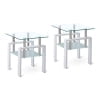 Clear & White | 2 Pack