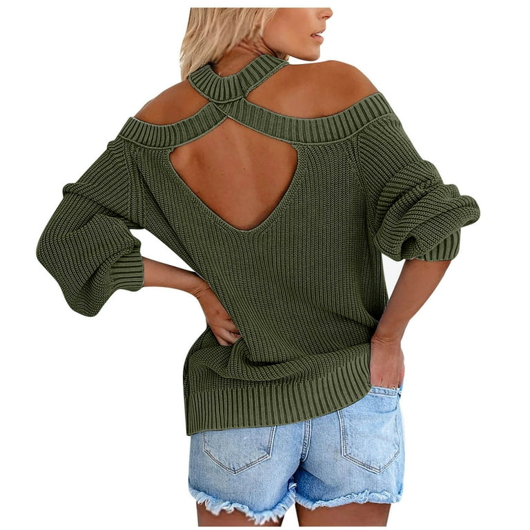 Backless jumper outlet