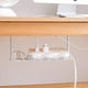 thumbnail image 5 of Estante colgante de mesa con base en capas, estante de almacenamiento con tablero de conexión, enchufe de cable de alimentación, estante de almacenamiento en fila, estante divisor de cajón, 5 of 5