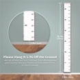 thumbnail image 4 of Kids Measuring Height Ruler Minimalist Solid Baby Wood Hanging Growth Chart Canvas Wall Decor for Kids Bedroom Nursery Decor  76.7''x7.9'', 4 of 5