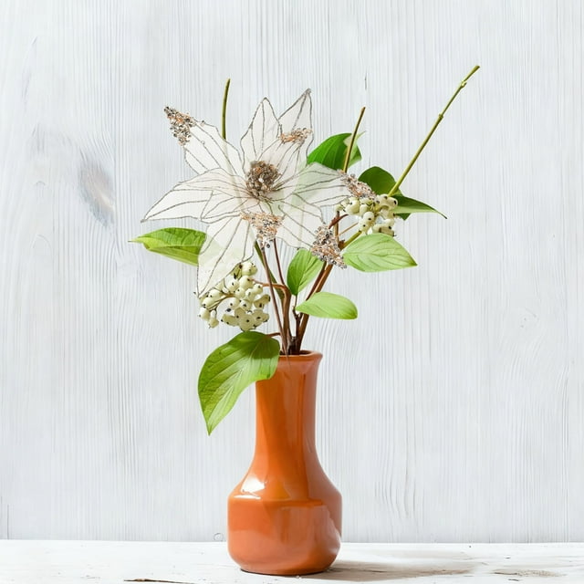 Delicate Mesh Fabric For Home Elegant Realistic Floral Arrangements With Lifelike Petals And In Flowers
