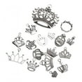 thumbnail image 1 of 17 piezas colgantes con corona DIY joyería cadena collar Hugo Mini colgante de corona, 1 of 10