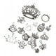 thumbnail image 1 of 17 piezas colgantes con corona DIY joyería cadena collar Hugo Mini colgante de corona, 1 of 10