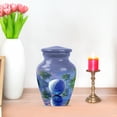 thumbnail image 7 of JAGASY Golf Ball Funeral Urn for Ashes Adult Male, Blue Small Urns for Ashes Keepsake, White Golf Ball Decorative Urns for Husband, Lake Water Cremation Urn for Wife, (3 Inch), 7 of 7