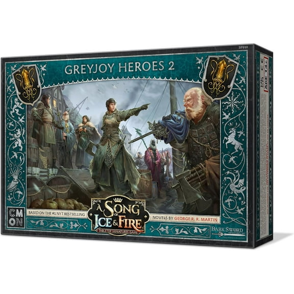 A Song of Ice and Fire Miniatures Game Greyjoy Heroes 2 SIF910 Cool Mini or Not