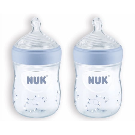 NUK Simply Natural Bottle, 5 oz, 2-Pack