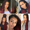 thumbnail image 6 of Products for Natural Braiding Hair Pre Stretched  Box Braid Crochet Hair Extensions 30 inch 8 Packs (1B/BG), 6 of 6
