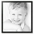 thumbnail image 2 of ArtToFrames 32" x 33" Black Engraved Edges Picture Frame, 32x33 inch Black Wood Poster Frame (WOM-4055), 2 of 8