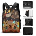 thumbnail image 3 of The Cuphead Show 3Pcs Backpacks Sets with Lunch Bag And Pencil Case for Work Office Travel, 3 of 8