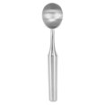 thumbnail image 1 of Cuillère à glace en acier inoxydable 304, cuillère à glace à long manche, cuillère à melon, argent, 1 of 4